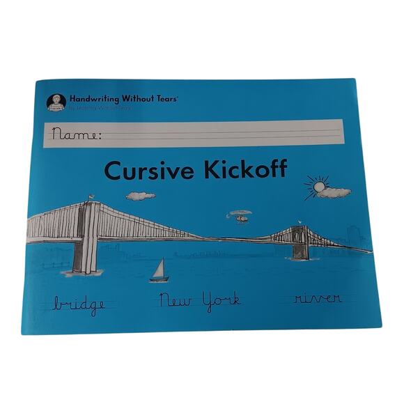 Learning Without Tears Other - Handwriting Without Tears Cursive Kickoff‎ Workbook